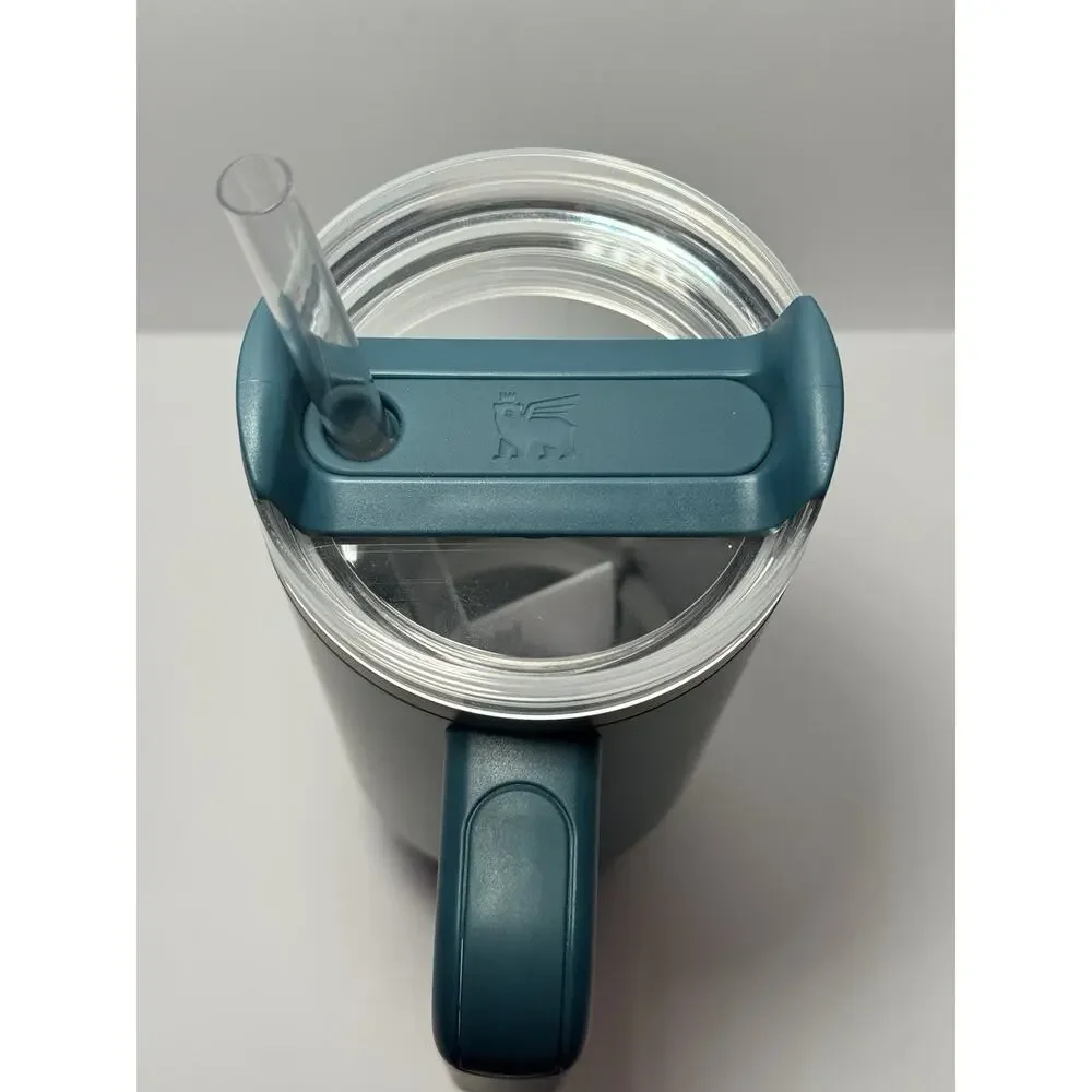 Stanley X Starbucks Mexico TEAL BLUE GREEN 30oz Quencher Tumbler BNWT - Picture 2 of 6